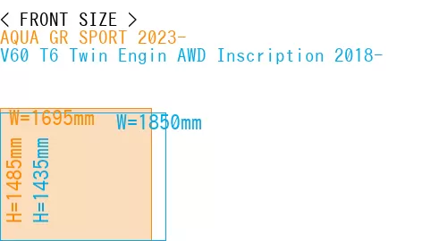 #AQUA GR SPORT 2023- + V60 T6 Twin Engin AWD Inscription 2018-